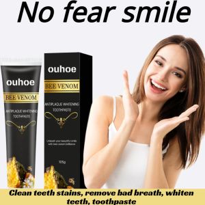 Gum Care Clean Stains Remove Oral Odors Whitening Toothpaste De-Yellowing De-Breathable Adults Instant Whitewash Cavity Proof Fresh Breath亮白牙齿牙膏