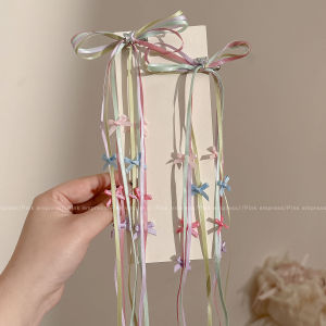PINK EMPRESS | Gorgeous Long Ribbons Hair Clips