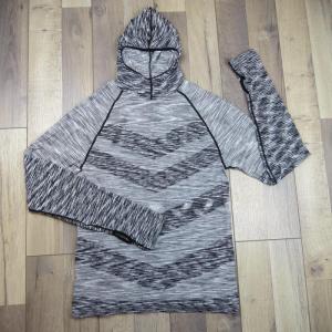 New Mens Fitness Running Long Sleeve Thumb Loop Sweat Wicking Quick Dry Muscle Gym Equipment Thin Sun Protection Breathable