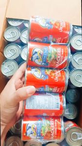 1 lon cá mòi Thái Lan cá hộp sốt cà chua cá hộp nắp giật tiện lợi thơm ngon