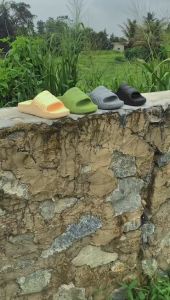 Sandal Slide Slip On Pria ADILETTE Terbaru Premium Eva Hight Quality Luar Ruang Dalam Ruangan shoes selop sendal karet kasual