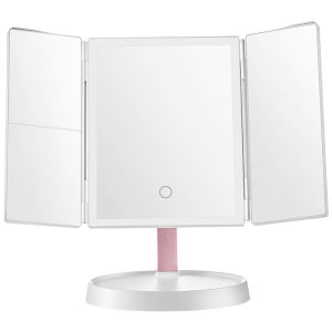 Surepower |LED Lighting Foldable Desk Mirror
