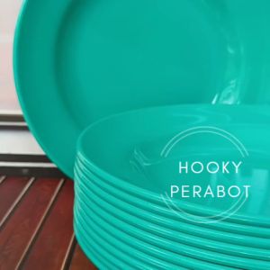 12 PCS PIRING MELAMIN TOSKA BARU MODEL CEKUNG BESAR 9 INCH TEBAL DAN TAHAN PANAS