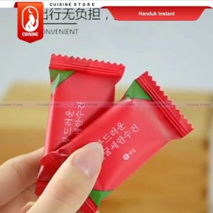 Handuk mandi Travel Sekali Pakai Towel Compressed Bahan Lembut