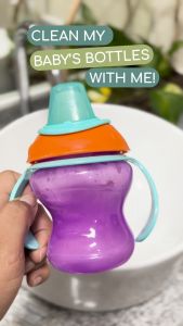 Human Nature Natural Baby Bottle & Utensil Cleanser / Fragrance-Free Dishwashing Liquid Safe for Baby Bottles Nipples and Washable Toys (No Harmful Chemicals)