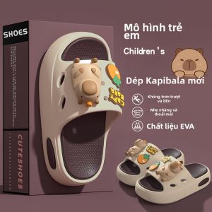 Dép Trẻ Em Chống Trượt Trong Nhà Mùa Hè 2025 Dép Trẻ Em Nam Nữ EVA Thoải Mái Dễ Thương Hoạt Hình Phong Cách Trẻ Em