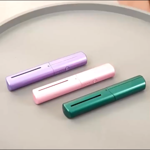 Wireless 2-in-1 Straight Hair Comb & Portable Curler: Negative Ion Hair Fast Heating USB Charging Mini Hair Comb Hot Curler for Home Travel