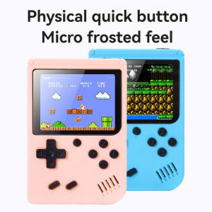 A compact handheld gaming console integrating 500 functions | A classic FC video game player | Rechargeable and supporting multiplayer mode | Portable childrens gift