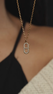 HB Jewelry LUREA-LUVIA Infinity Oval Stone Shapes Collection of Necklace & Bracelet Fashion Accessories for Women XL00508-SH00168