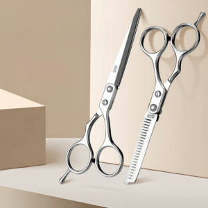 RIMEI | Professional Hair Cutting Scissors Notch Design For Thinning And Texturizing