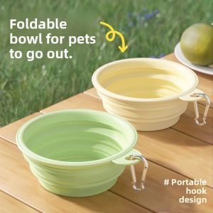 UBT | Portable Folding Pet Bowl for Dogs and Cats