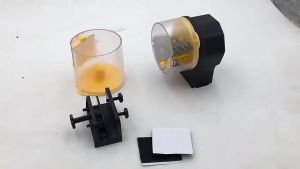 TaffHOME Dispenser Makanan Ikan Aquarium Automatic Food Timer - GA-300D - Yellow