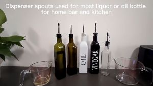 Bottle Pourer Stainless Tutup Botol Dispenser Kecap Oil Cuka Madu / Bottle Pourer Stainless