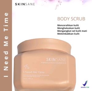 LULUR / SCRUB / SKINSANE BODY SCRUB / MENGANGKAT SEL KULIT MATI / MENCERAHKAN DAN MENGHALUSKAN KULIT 250G