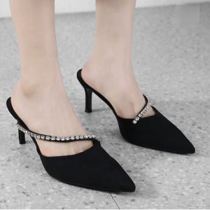 DCollection UB 04 Sandal Pesta Heels Wanita Elegan Hak 7 Cm - Sepatu High Heels Pesta Kondangan Wanita