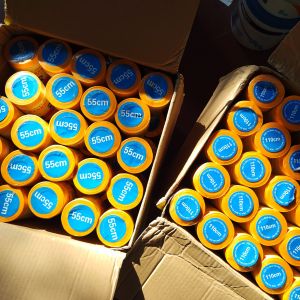 Bạt nilon che đồ phủ bảo vệ đồ đạc chống bụi Sẵn băng keo khổ 30cm-28m