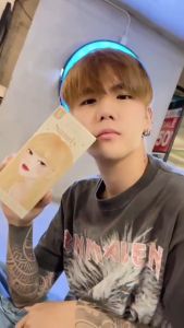 ครีมกัดสีผม SANDY 160 กรัม กลิ่นกุหลาบ สีย้อมผม Kota สูตรออแกนิค ครีมฟอกสีผม ผมเสียน้อยกว่า กัดสีผม ครีม Kota nigao นิกาโอะ ชานม sepia