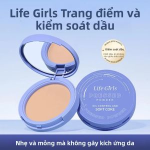 Phấn Phủ Lâu Trôi Không Thấm Nước Kiểm Soát Dầu Làm Sáng Tông Màu Da Tự Nhiên Chống Mồ Hôi Trang Điểm Sảng Khoái