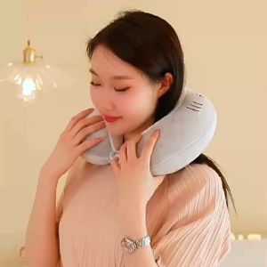 Gối kê cổ chữ u chống đau mỏi vai gáy kèm bịt mắt gấu trúc hàng xịn loại 1 chất lượng cao (có bán lẻ)