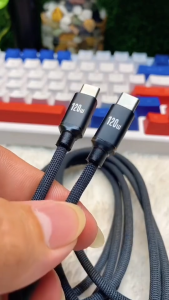 Popcorn 120W Type C to Type C Cable for Mobile Phone Fast Charger USB-C