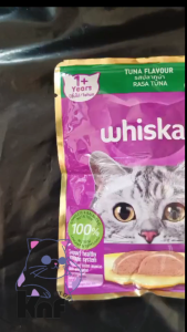 pakan kucing basah pouch whiskas adult & kitten 80g