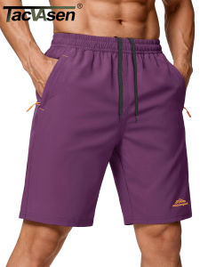 Mens 9" Quick Dry Running Gym Workout Shorts Lightweight Breathable Summer Shorts with 3 Zipper Pockets