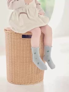 3Pairs/pack Kids Socks For Girls Cotton Print Baby Girl Sock Fashion Soft Toddler Childrens Socks New Autumn Winter 0-5Years