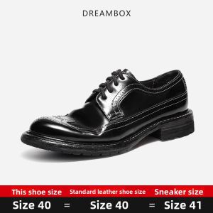 dreambox | Handmade Goodyear Welted Brogue Leather Shoes