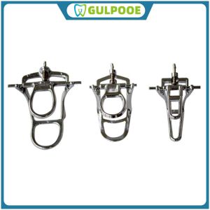 GULPOOE1Pc Dental Simple Articulator Lab Articulator Metal Frame Occlusion Device Dentistry Restoration Mechanical Occlusal Tool