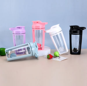 Portable Measuring Shaker Bottle