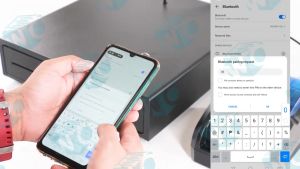 POS Electronic Cash Drawer Box Case Storage: 5 Bills & 3 Coins Trays Manual Automatic POS System Cash Box Heavy Duty