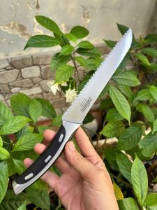 Dao răng cưa cắt bánh mì cắt thịt cá đông lạnh dài 32cm