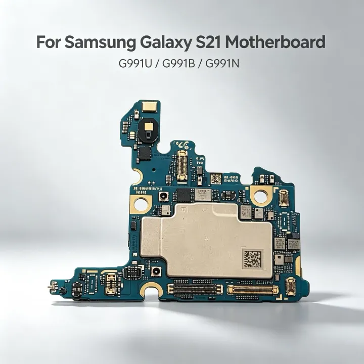 Fully Tested Unlocked Replacement Mainboard Repair Accessory For Samsung Galaxy S21 SM-G991U SM-G991B SM-G991N Logic Motherboard