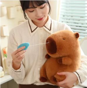 Big Snot Bubble Kapibala Stretch Snot Capivara Capivara Cute Doll Plush Doll Ragdoll Birthday Gift Toy 40cm