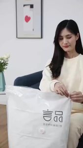 ถุงสูญญากาศ ถุงเก็บของแบบพกพา จัดเก็บเสื้อผ้าผ้านวมเป็นระเบียบ ถุงเก็บผ้านวมมีจุกวาวล์ซิปล็อค2ชั้น ช่วยประหยัดพื้นที่