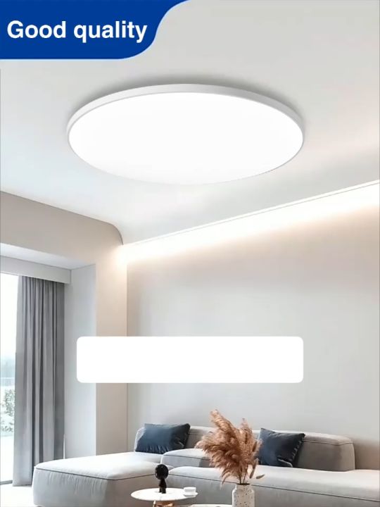 ceiling lights modern design Round Tri Color ultra thin lamp for