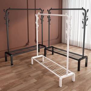 MEISITEKEKE | Foldable Clothes Rack Single Rod