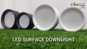 Castle SURFACE MOUNT Anti-Glare LED Downlight 12W/20W/28W 4″/5.5″/7″ BLACK/WHITE LED SURFACE DOWNLIGHT LAMPU LED MILO TIN