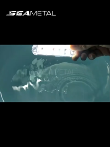 SEAMETAL 2 pcs Flash Strobo Lampu kedip sepeda motor 12-24V lampu hias sepeda mobil motor