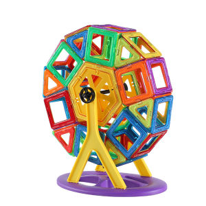 50 ชิ้น / 100 ชิ้น Magnetic Tiles Puzzle Educational Toys - เด็กบล็อกแม่เหล็กเด็กของขวัญการศึกษา Magnetic Tiles Puzzle Educational Toys ตัวต่อแม่เหล็กเพื่อการศึกษาสำหรับเด็ก 50 ชิ้น / 100 ชิ้น