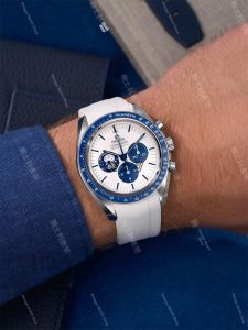 WANSHILI | Rubber Watch Band 50th Anniversary Moon Landing Omega Snoopy Collaboration