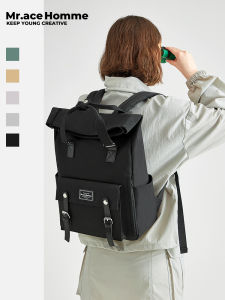 กระเป๋าเป้สะพายหลังผ้าไนลอนสำหรับเดินทางและไปทำงาน กระเป๋าใส่โน้ตบุ๊กแบบลำลองสำหรับเยาวชน กระเป๋าสะพายไหล่แบบสองข้างสำหรับทั้งชายและหญิง