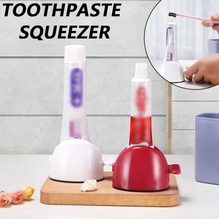 1/2pcs Bathroom Accessories Set Rolling Toothpaste Squeezer Tube ...