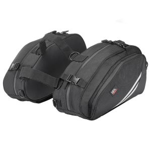 Motorcycle Saddlebags with Rain Covers Compatible with Dirt Bike Dual Sport Motorcross Motorbike Racing Mountain Off-Road Bags