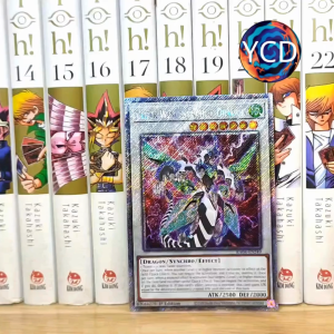 [YCDcardgame] Thẻ bài yugioh chính hãng Crystal Clear Wing Synchro Dragon  – Platinum Secret Rare