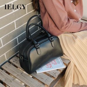 IELGY ผู้หญิงความจุมากกระเป๋าโท้ทแบบพกพากระเป๋าหิ้วคอมมิวเตอร์