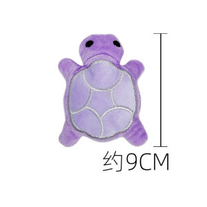 Small Sound Producing Plush Toy for Dogs Teddy Bichon French Bulldog Teeth Grinding Bone Soft Doll Dog Plaything