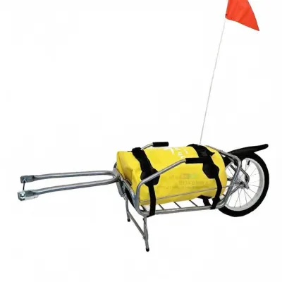 Bicycle Cargo Trailer Single Wheel For Long Distance Riding
