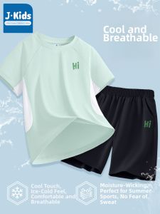 JKIDS | Breathable Quick-Dry Boys T-Shirt and Shorts Set