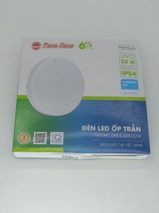 Đèn ốp trần tròn MODEL LN12 22W  và 24W